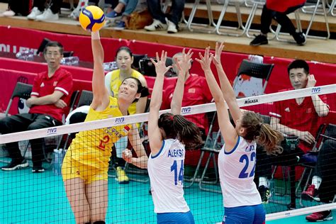 chinese female volleyball players